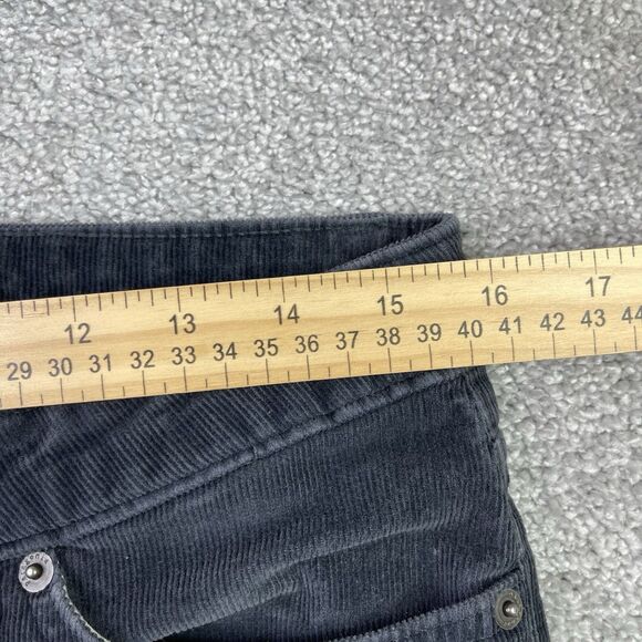 Patagonia Pants Women’s 30 Gray Skinny Fitted Corduroy Low Rise Outdoor - Picture 10 of 14